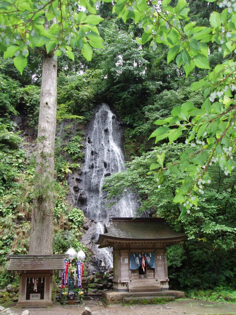 Sacred waterfall