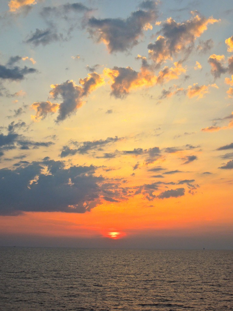 Sea sunrise