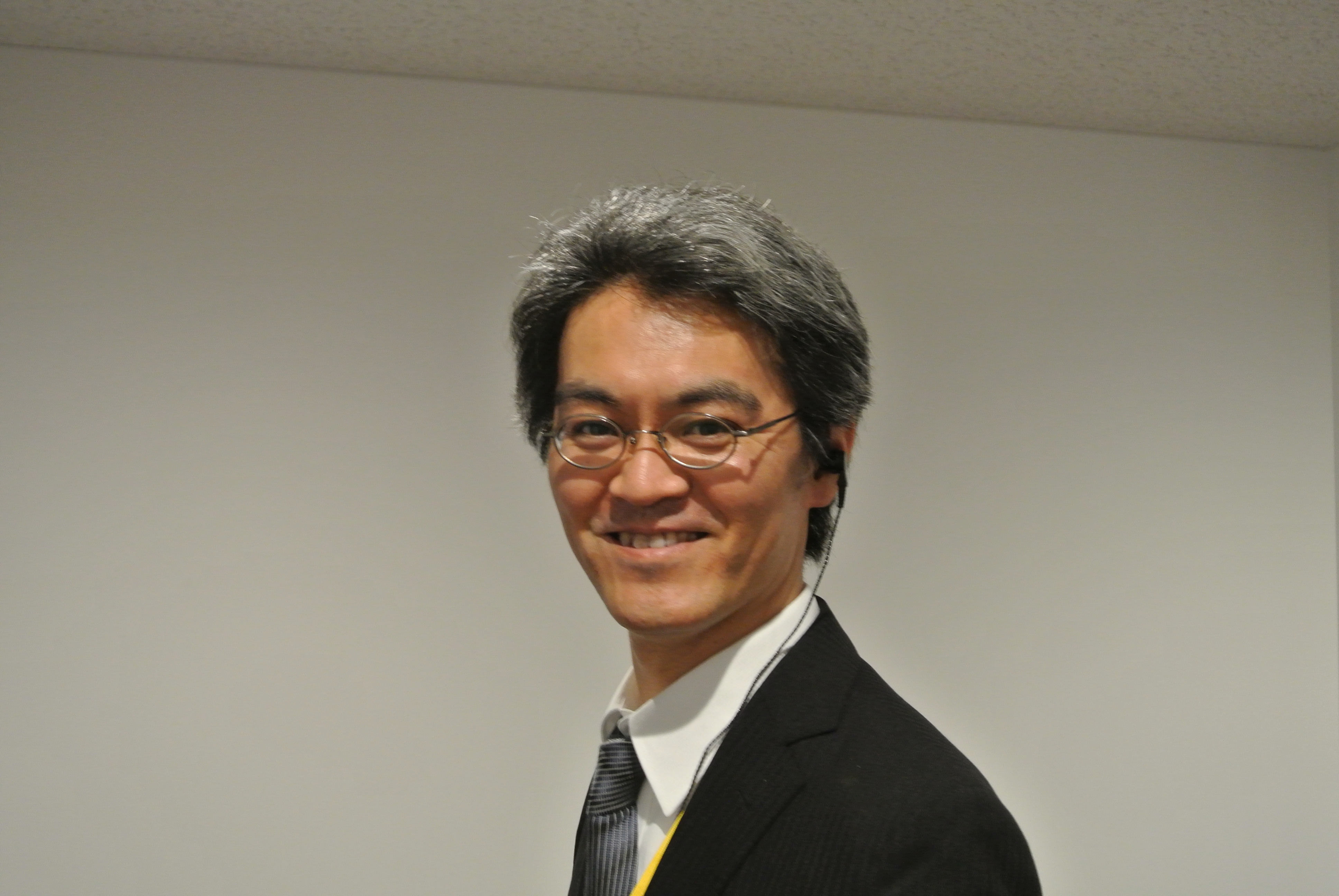 Iwahashi san, of the Internatonal Department of Jingu Honcho, one of the prime movers behind the event