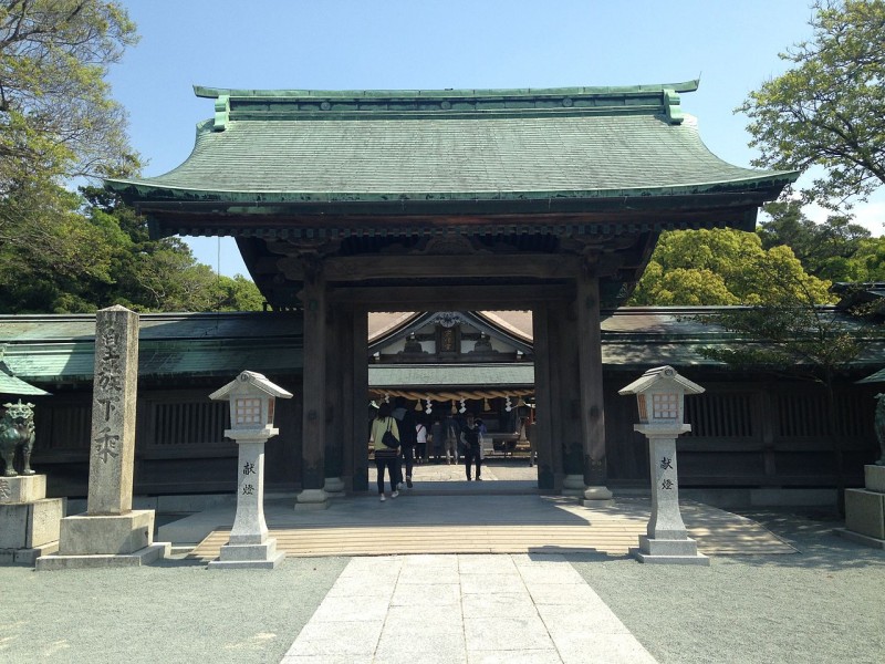 Munakata Shrine near Fukuoka, Kyushu