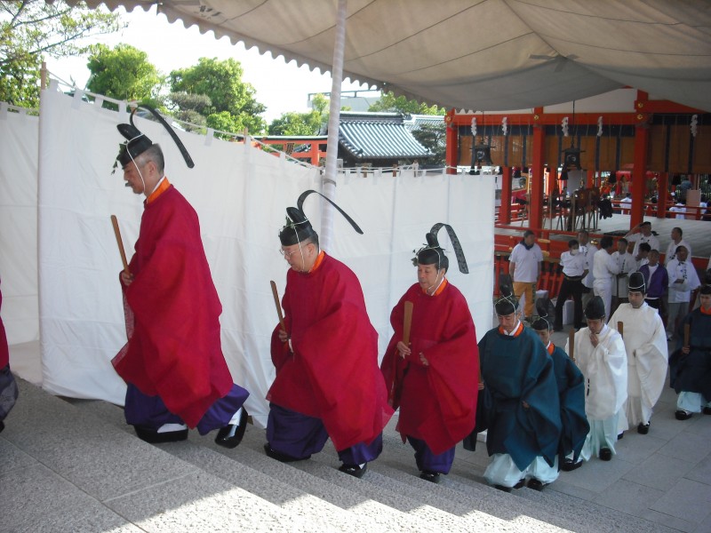 Priests at Fushimi