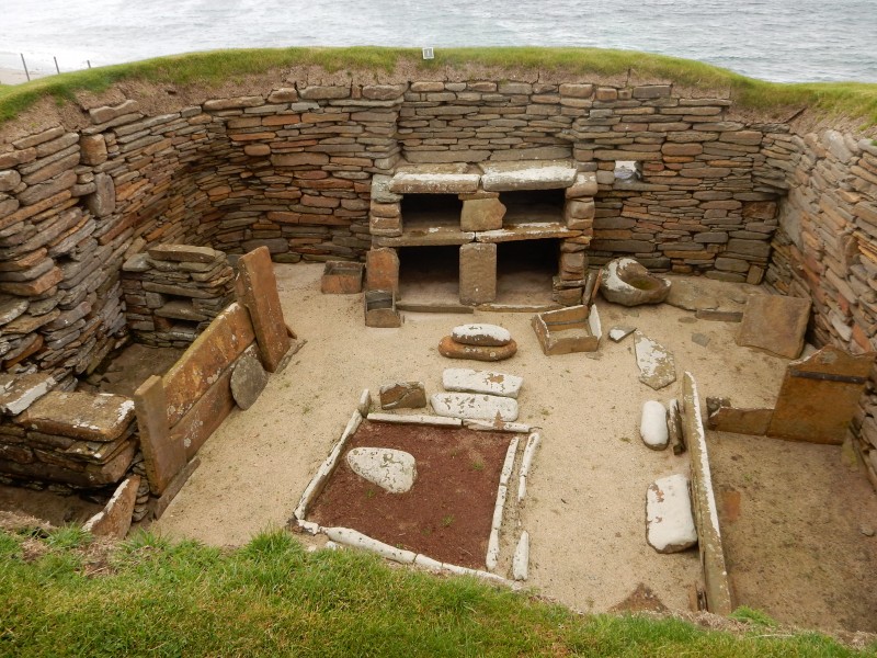 The Skara Brae community of 5000 years ago lived close to the land and practised a form of animism.