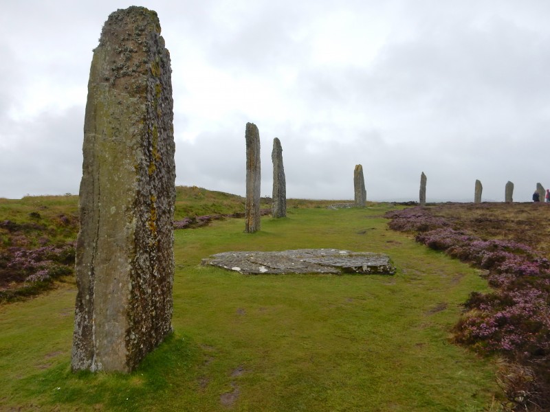 Ring of Brodgar, one of the roughly 1000 stone circles in the British Isles