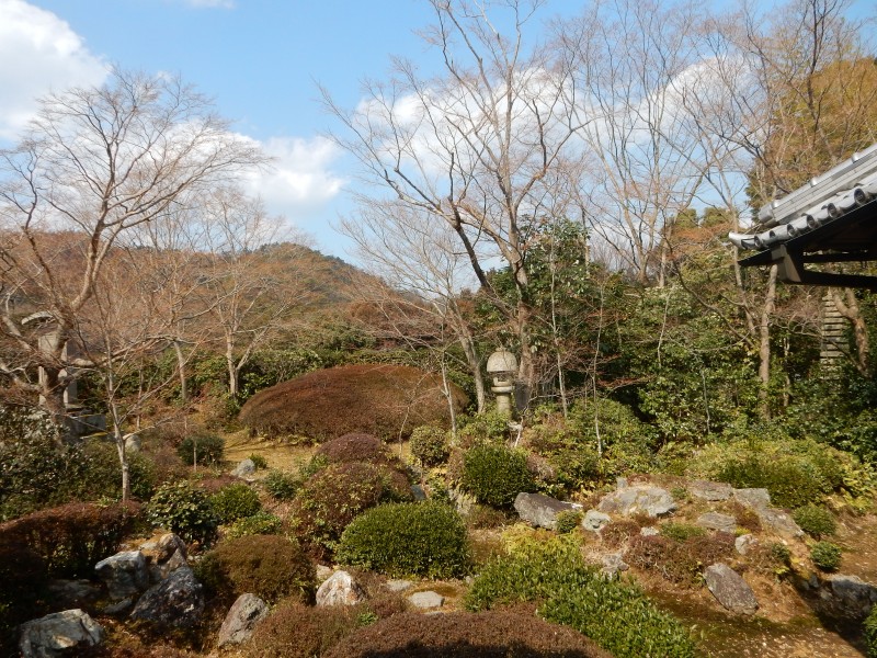 Zen or Shinto? The gardens and aesthetics are similar... 