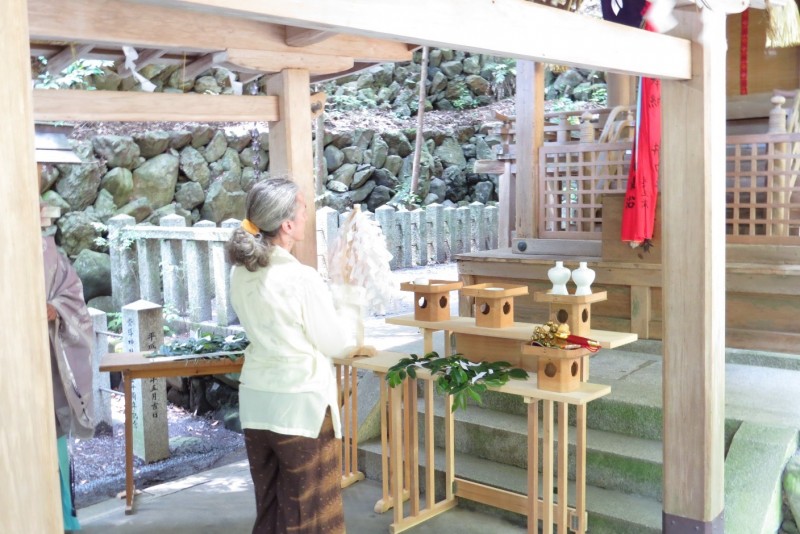 Purification ceremony Sudo Shrine