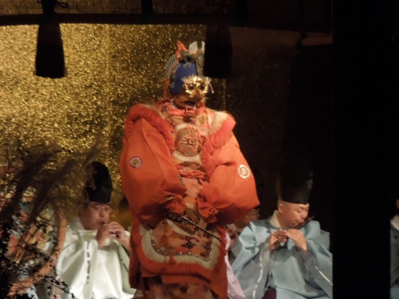 Tsukimi performance at Shimogamo in 2012