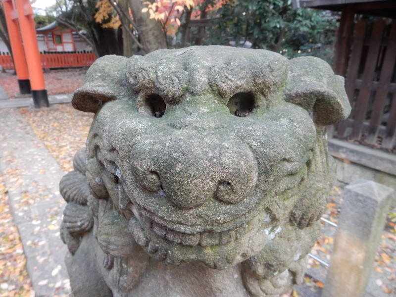 Some komainu are fierce and some are cute