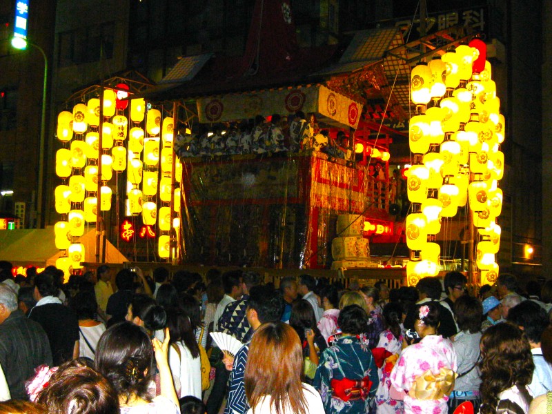 Kyoto's Gion Festival, a recognised cultural heritage